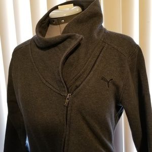 Puma Cowl neck, Crossover zip up